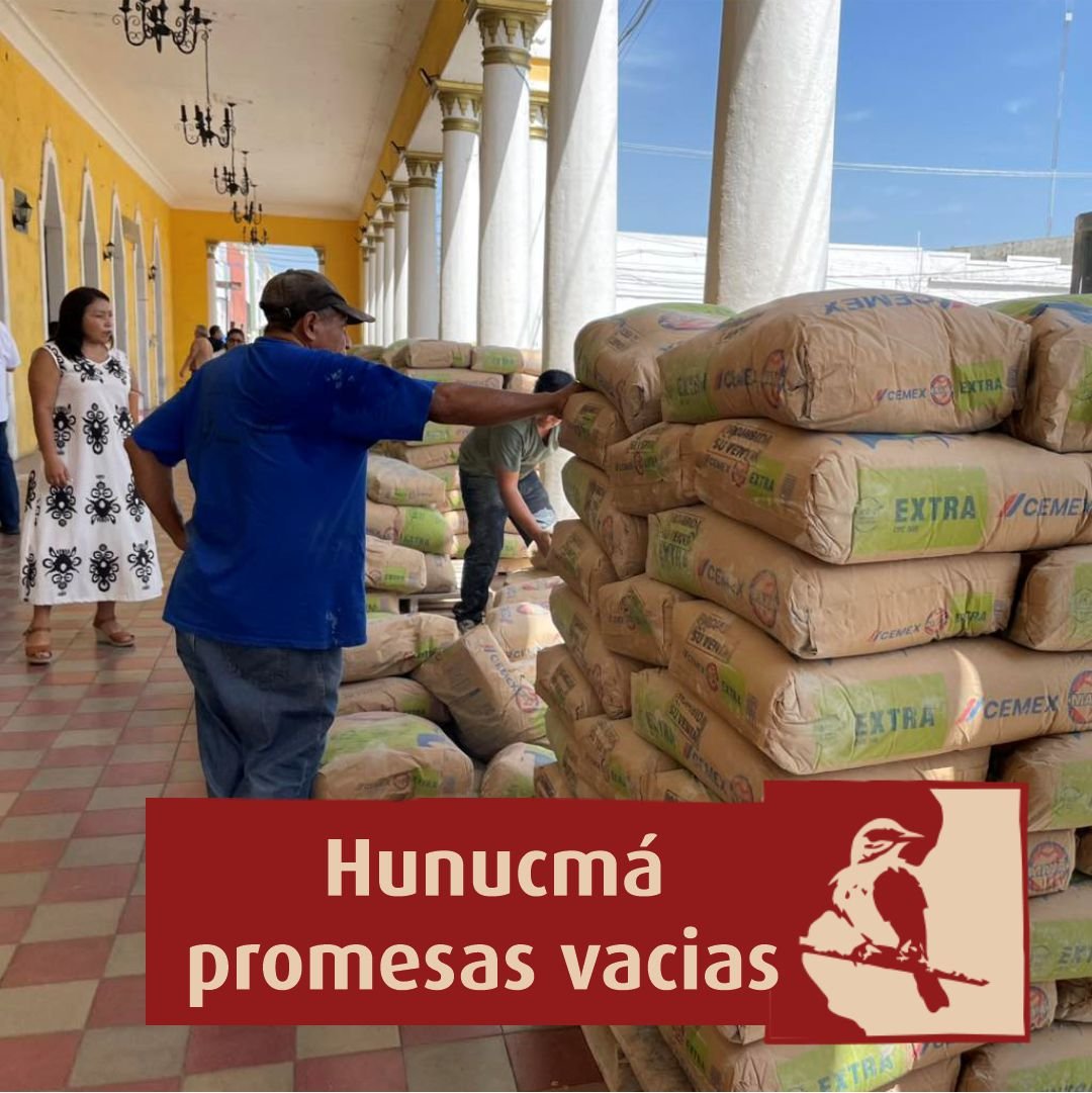 HUNUCMÁ, alcaldesa se sigue burlando de los ciudadanos